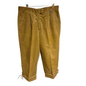 Vintage 30 / 10 Brown Corduroy Riding Style Capris like Anthropologie